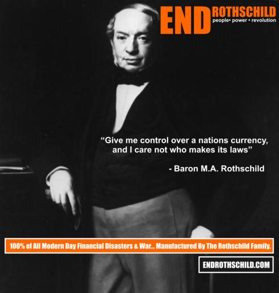 END ROTHSCHILD BILLBOARD CAMPAIGN END ROTHSCHILD BILLBOARD CAMPAIGN
