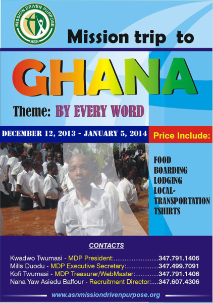 Ghana Christmas Mission Ghana Christmas Mission