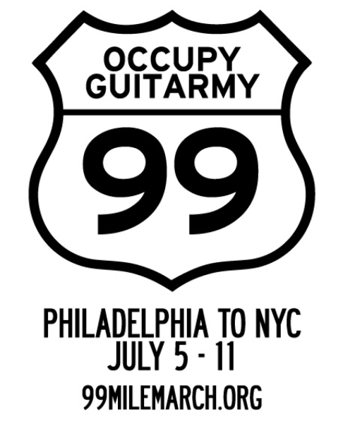 Occupy Guitarmy 99 Mile March July 5-11, 2012 Occupy Guitarmy 99 Mile March July 5-11, 2012